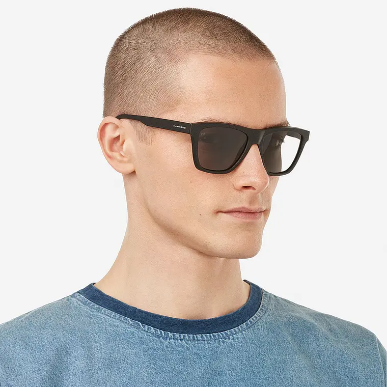 Lentes De Sol Polarizado Hawkers One Ls Raw Black HOLR21BBTP - Talla 54mm 3
