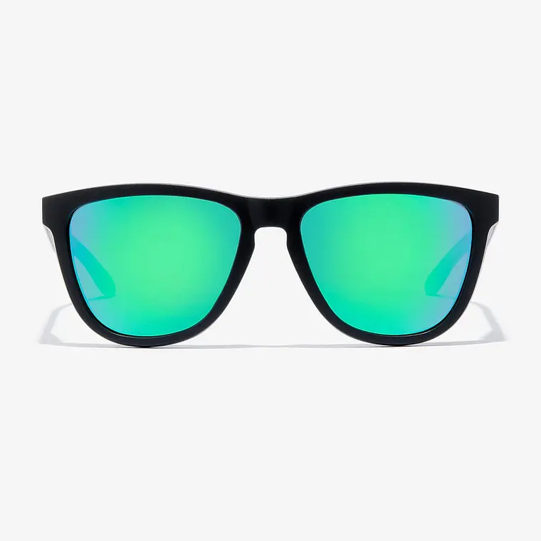 Lentes De Sol Polarizado Hawkers One Raw Black Emerald HONR21BFTP - Talla 54mm 4