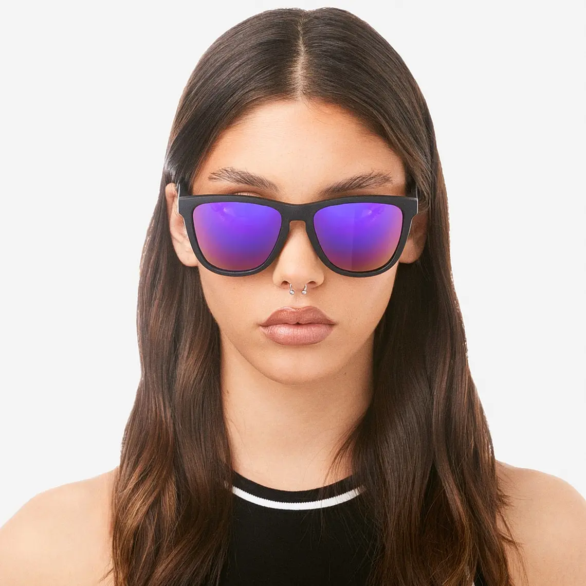 Lentes De Sol Polarizado Hawkers One Raw Black Joker HONR21BPTP - Talla 54mm   3