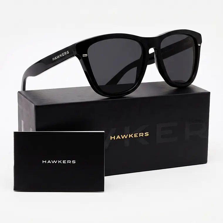 Lentes De Sol Hawkers Dark One Venm Hybrid VOTR01 - Talla 53mm 1