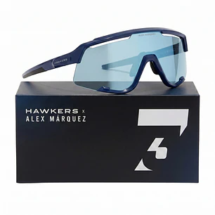 Lentes De Sol Deportivo Hawkers X Alex Marquez Power HPOW24LLTZ Unisex - Talla 52mm