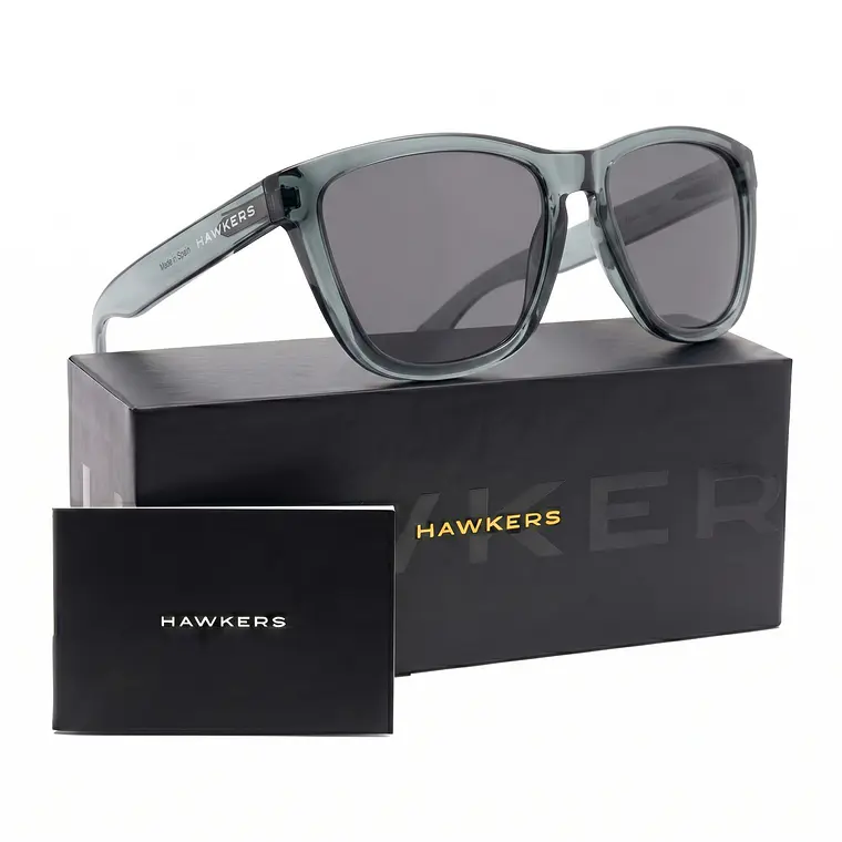 Lentes De Sol Hawkers One Raw Black Transparent Dark HONR22GBT0 - Talla 54mm 1