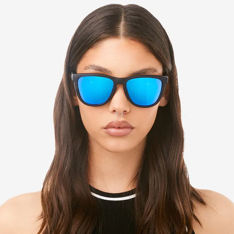 Lentes De Sol Polarizado Hawkers One Raw Black Sky HONR21BLTP - Talla 54mm 3
