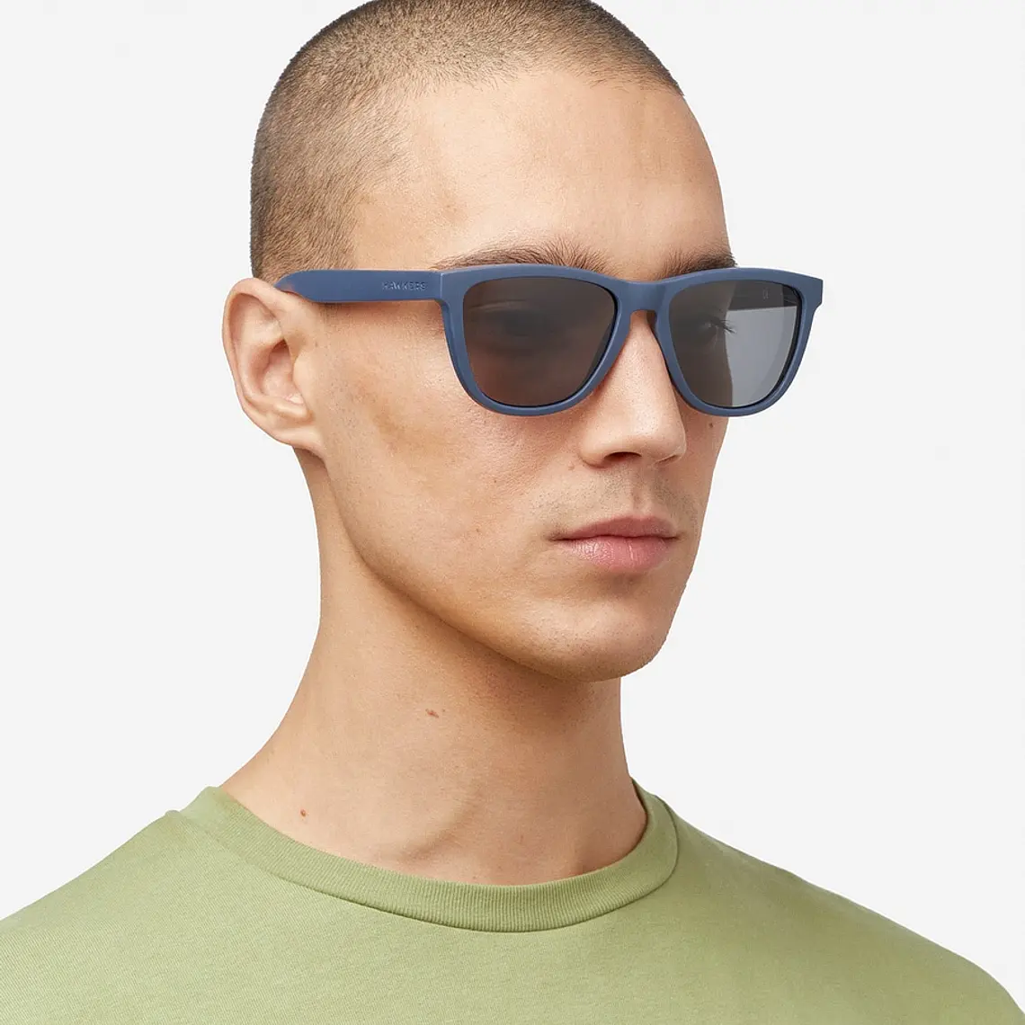 Lentes De Sol Polarizado Hawkers One Raw Navy Dark HONR21LBTP - Talla 54mm 2