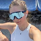Lentes De Sol Deportivo Hawkers X Alex Marquez Power HPOW24LLTZ Unisex - Talla 52mm - Miniatura 2