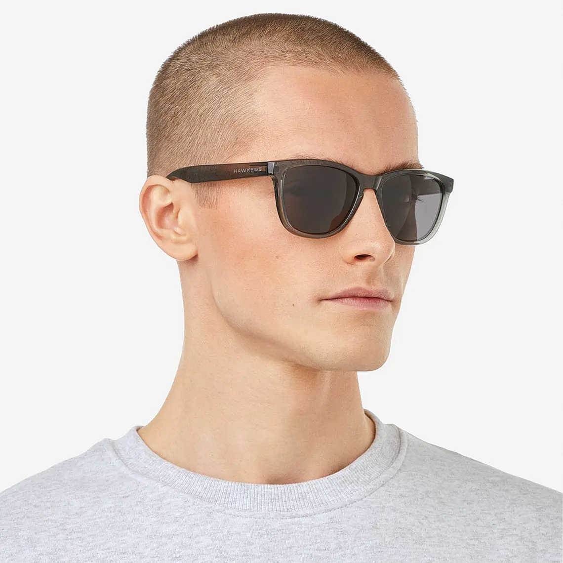 Lentes De Sol Hawkers One Raw Black Transparent Dark HONR22GBT0 - Talla 54mm 2