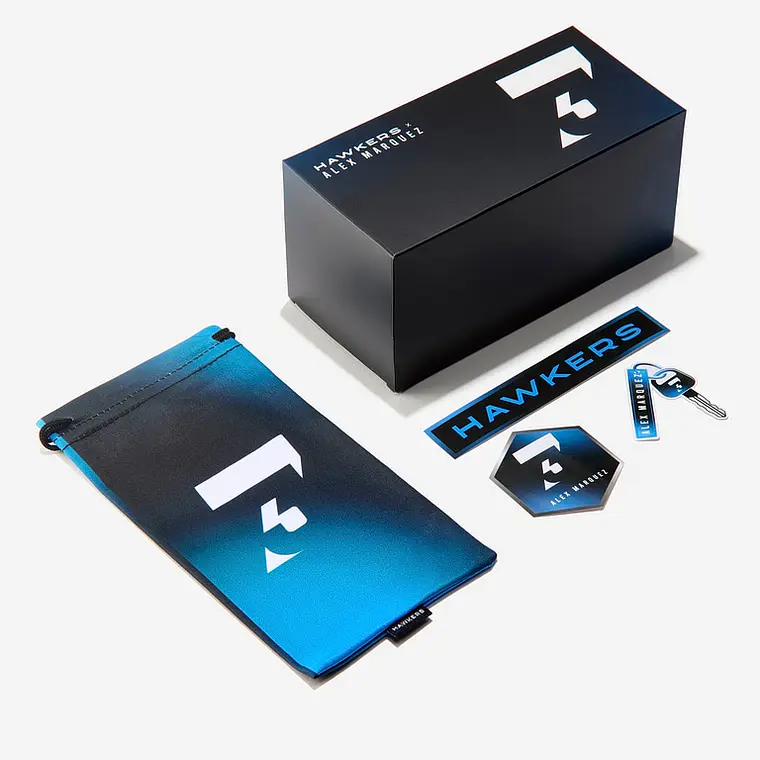 Lentes De Sol Deportivo Hawkers X Alex Marquez Nexus HNEX25LGTZ Unisex - 152mm 11