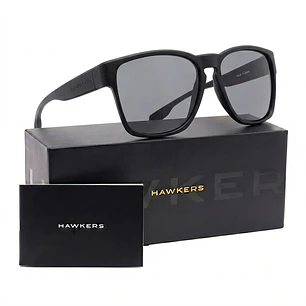 Lentes de Sol Polarizado Hawkers Core Raw Black HCRA22BBTP - Talla 56mm