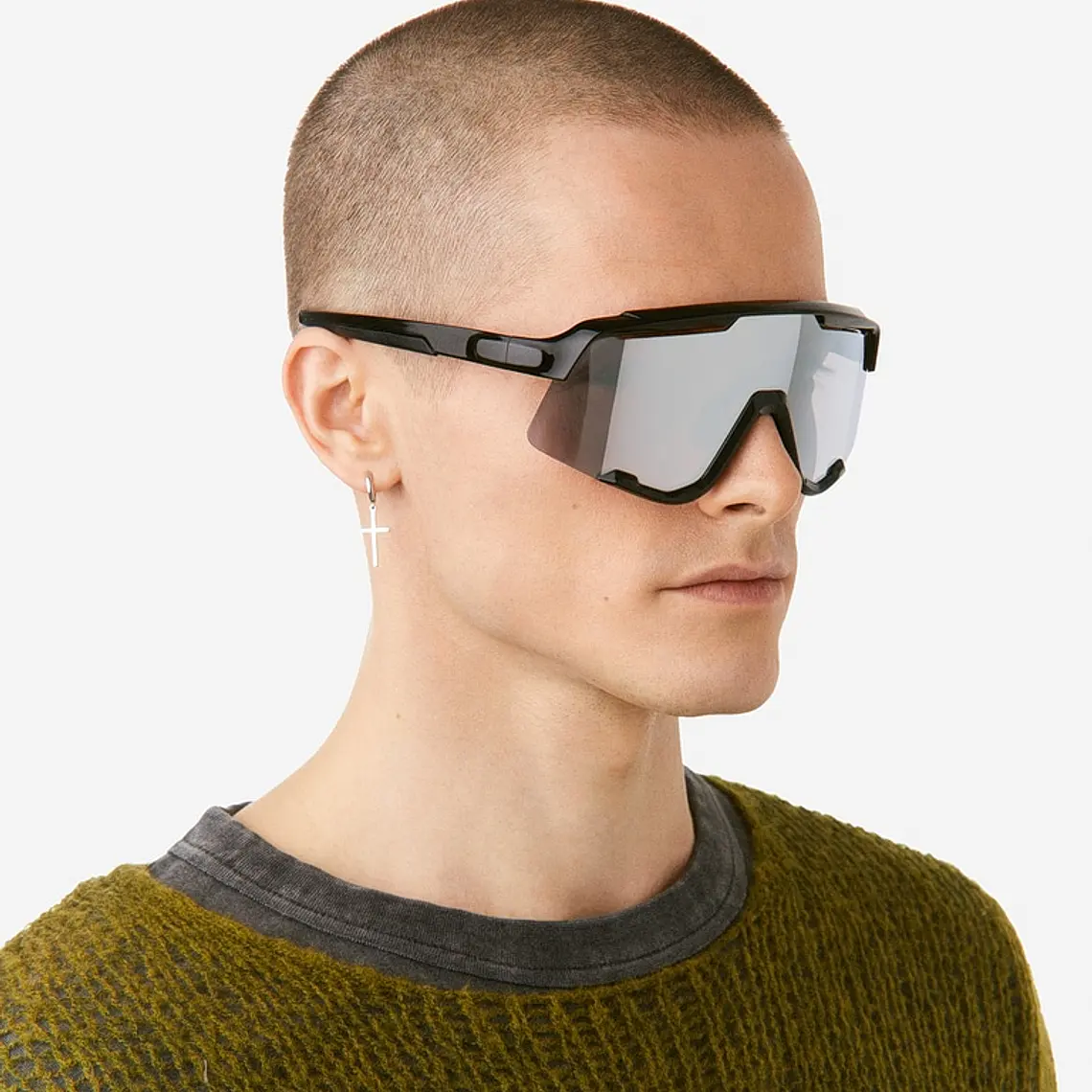 Lentes De Sol Deportivo Hawkers Power Black Chrome HPOW24BST0  3