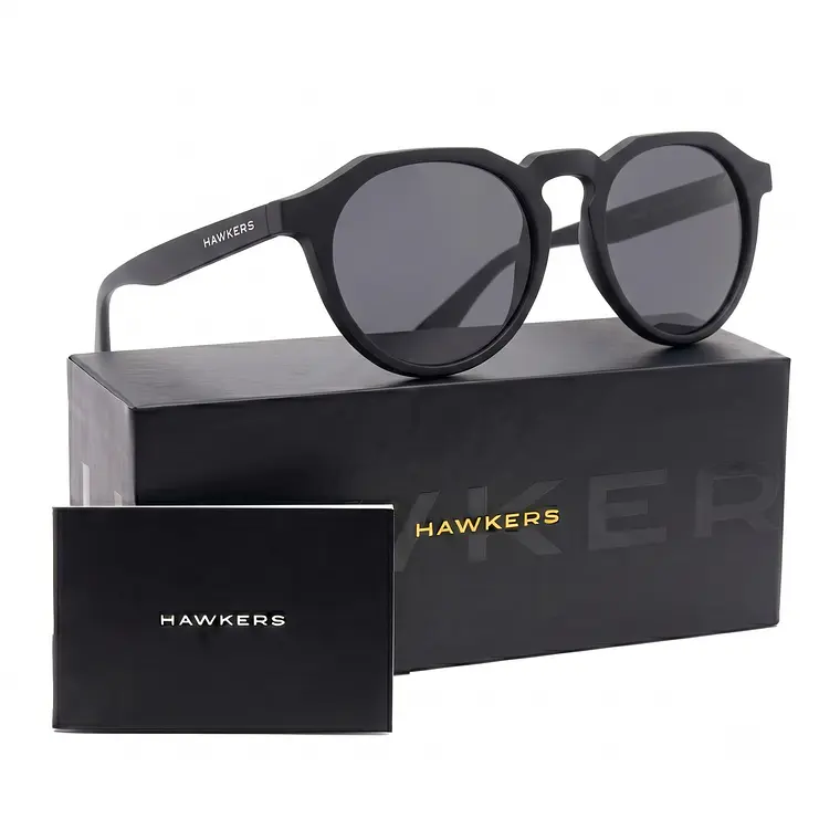 Lentes De Sol Polarizado Hawkers Warwick Raw Black HWRA21BBTP - Talla 51mm 1