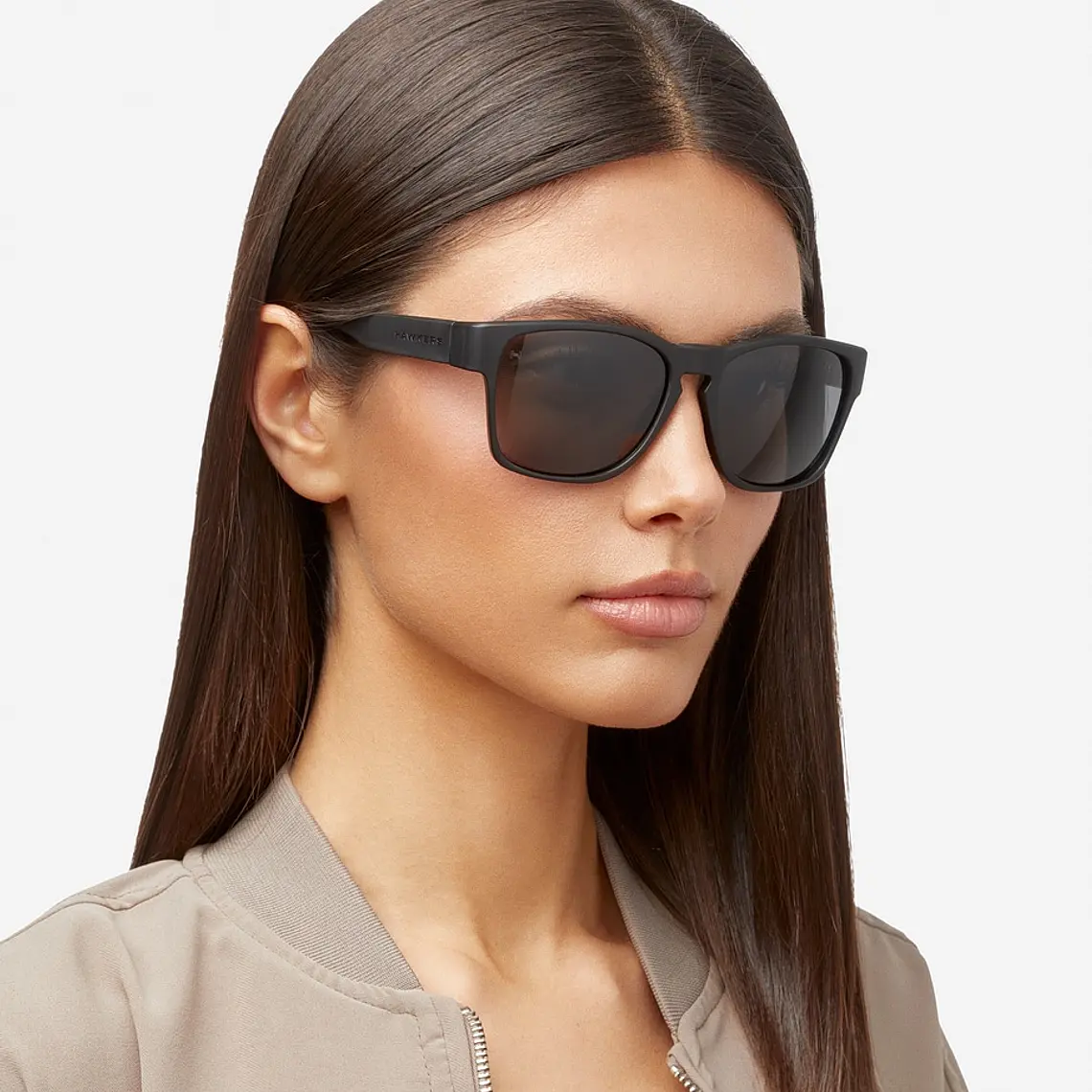 Lentes de Sol Polarizado Hawkers Core Raw Black HCRA22BBTP - Talla 56mm 2