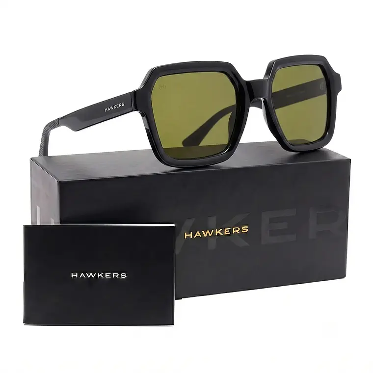 Lentes de Sol Hawkers Minimal Max Black Juniper HMMX26BET0 Unisex  - Talla 52mm 1
