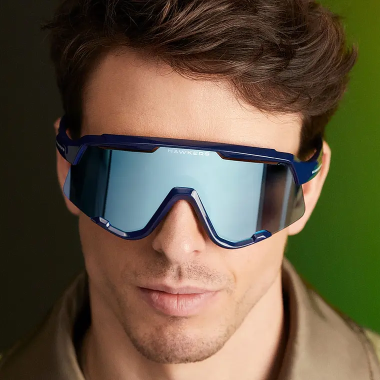 Lentes De Sol Deportivo Hawkers X Alex Marquez Power HPOW24LLTZ Unisex - Talla 52mm 4