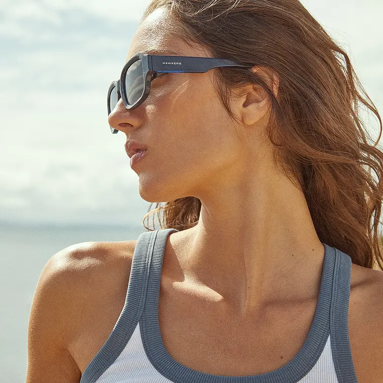 Lentes de Sol Hawkers Azure HAZU26LLT0 Azul Indigo Unisex - Talla 52mm 2