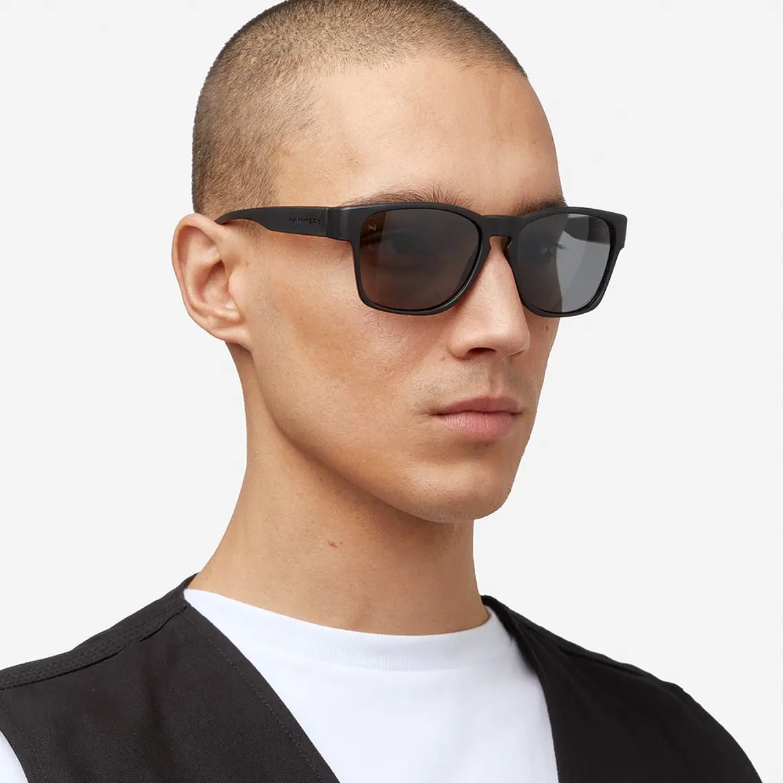 Lentes de Sol Polarizado Hawkers Core Raw Black HCRA22BBTP - Talla 56mm 3