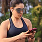 Lentes De Sol Deportivo Hawkers Speed Transparent Chrome HSPD24TST0 Unisex - Talla 45mm - Miniatura 4