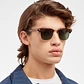 Lentes de Sol Polarizado Hawkers Classic Bold HCBO22CETP Carey Unisex - Talla 50mm - Miniatura 2