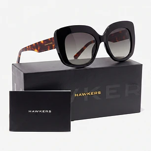 Lentes de Sol Hawkers Tango - Carey Smoky Black Eco HTAN24BBR0 - Talla 51mm