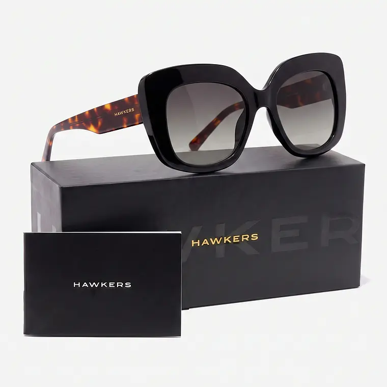 Lentes de Sol Hawkers Tango - Carey Smoky Black Eco HTAN24BBR0 - Talla 51mm 1