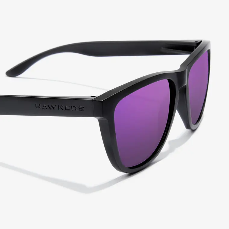 Lentes De Sol Polarizado Hawkers One Raw Black Joker HONR21BPTP - Talla 54mm   8