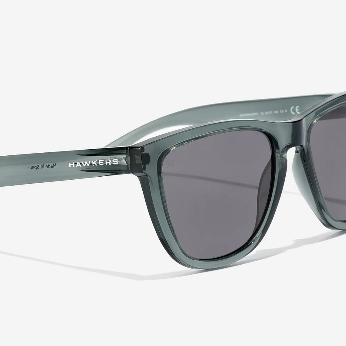 Lentes De Sol Hawkers One Raw Black Transparent Dark HONR22GBT0 - Talla 54mm 8