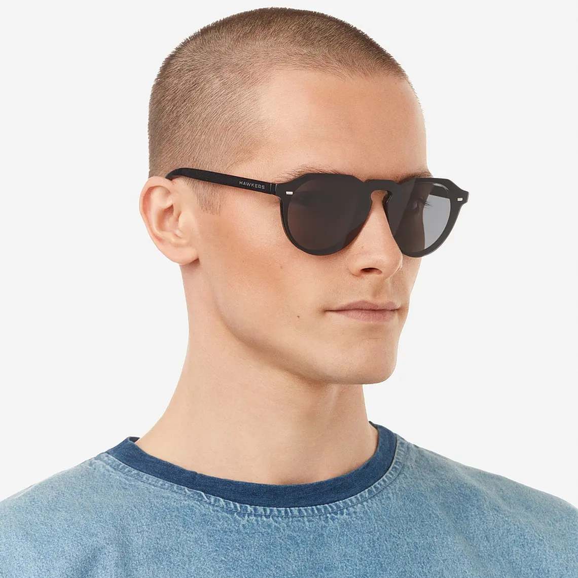 Lentes de Sol Hawkers Warwick Venm Hybdrid - Dark VWTR01 - Talla 50mm 2