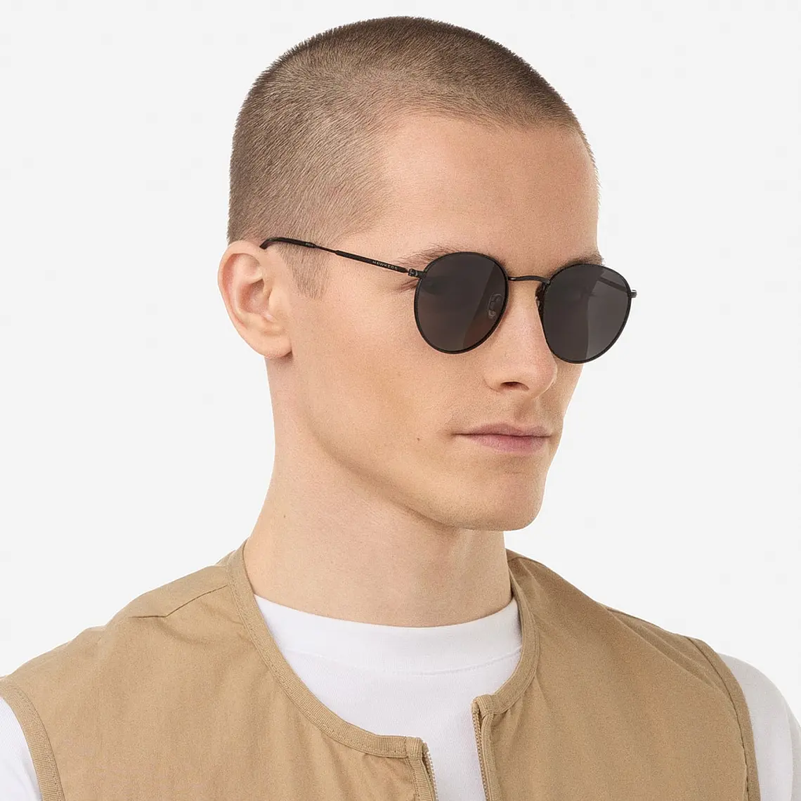 Lentes de Sol Polarizado Hawkers Moma Midtown Black Grey HMMI22BGMP - Talla 49mm  2