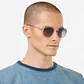 Lentes de Sol Polarizado Hawkers Sixgon Drive  Rose Gold Blue HSDR22KLMP - Talla 50mm - Miniatura 3