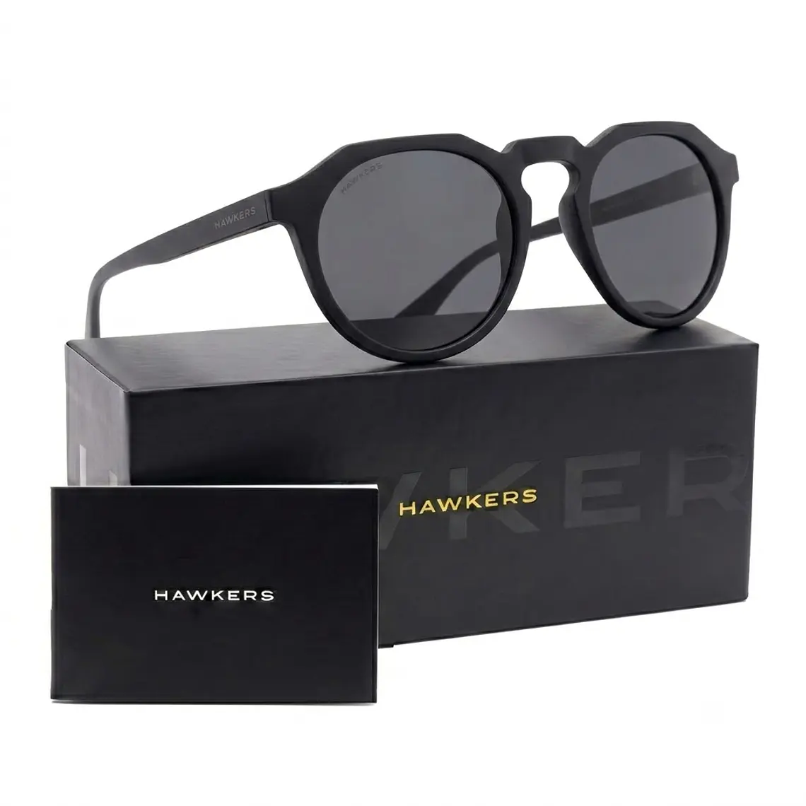 Lentes de Sol Hawkers Warwick Carbon Negro Dark W18TR11 - Talla 51mm 1