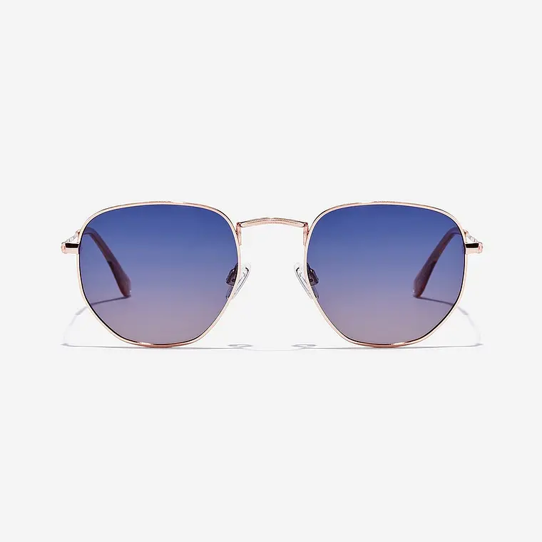 Lentes de Sol Polarizado Hawkers Sixgon Drive  Rose Gold Blue HSDR22KLMP - Talla 50mm 4