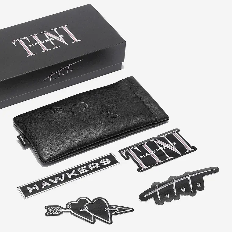 Lentes de Sol Hawkers X Tini Code Negro HEGO23BBXN - Talla 56mm 10