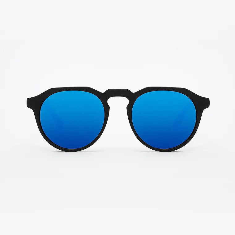 Lentes de Sol Hawkers Warwick Negro Azul Espejado WTR12 - Talla 51mm 3