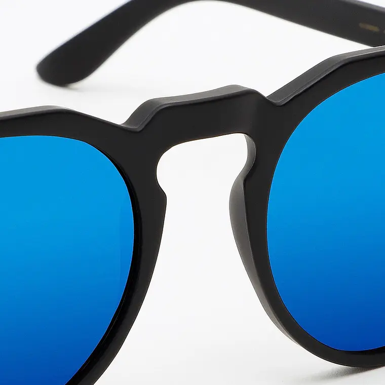 Lentes de Sol Hawkers Warwick Negro Azul Espejado WTR12 - Talla 51mm 4