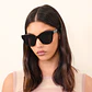 Lentes De Sol Polarizado Hawkers Audrey Neuve Black Grey HANE22BGTP - Talla 51mm - Miniatura 2