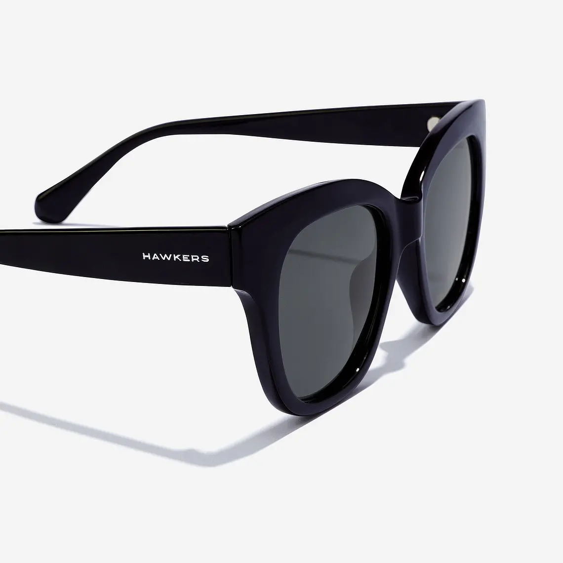 Lentes De Sol Polarizado Hawkers Audrey Neuve Black Grey HANE22BGTP - Talla 51mm 6