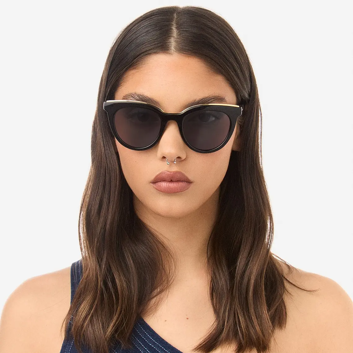 Lentes De Sol Polarizado Hawkers Bella Black Grey HBEL22BGTP - Talla 49mm 2