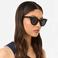 Lentes De Sol Polarizado Hawkers Bella Black Grey HBEL22BGTP - Talla 49mm - Miniatura 3