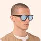 Lentes De Sol Polarizado Hawkers Core Raw Carbon Fiber Black Blue Chrome HCRA25NLTP - Talla 56mm - Miniatura 3