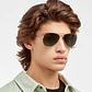 Lentes De Sol Polarizado Hawkers Hawk Gold Green HHAW22DEMP - Talla 61mm - Miniatura 2