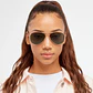 Lentes De Sol Polarizado Hawkers Hawk Gold Green HHAW22DEMP - Talla 61mm - Miniatura 3