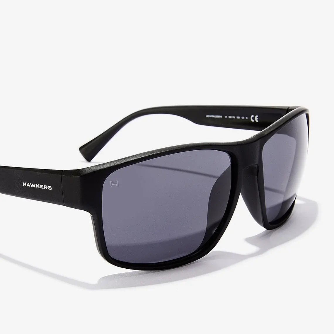 Lentes De Sol Polarizado Hawkers Faster Raw Black Dark HFRA22BBTP - Talla 58mm 7