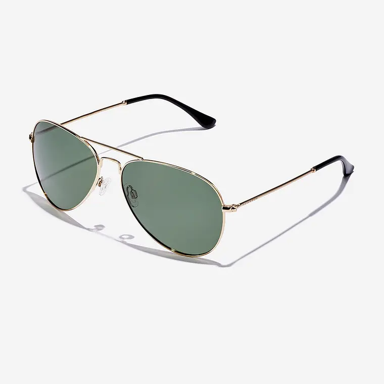 Lentes De Sol Polarizado Hawkers Hawk Gold Green HHAW22DEMP - Talla 61mm 5