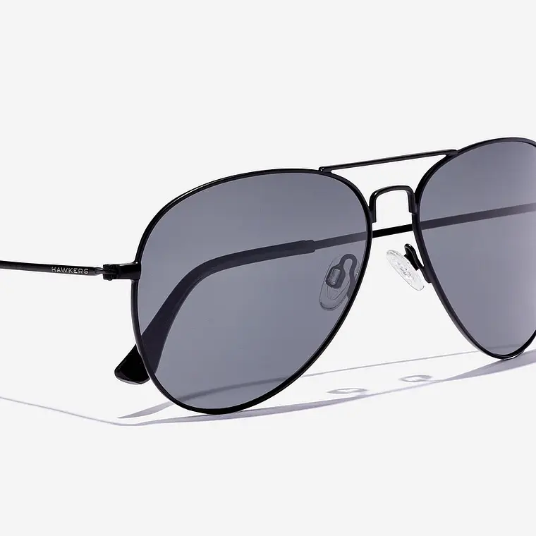 Lentes De Sol Polarizado Hawkers Hawk Black Grey HHAW22BGMP - Talla 61mm 8