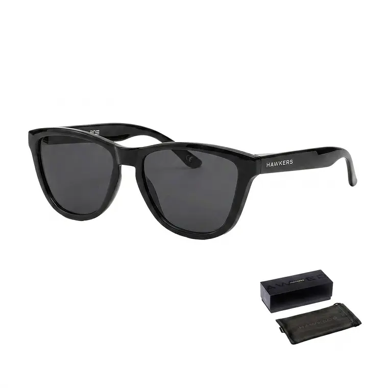 Lentes de Sol Hawkers One OTR23 Negro Brilloso Unisex Talla 54mm 1