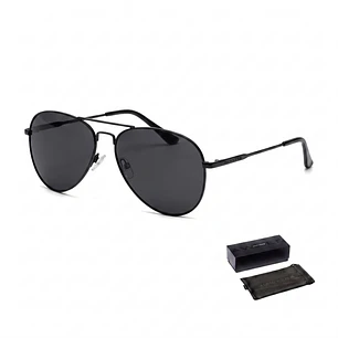Lentes De Sol Polarizado Hawkers Hawk Black Grey HHAW22BGMP - Talla 61mm