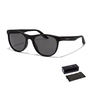 Lentes De Sol Polarizado Hawkers Trail  Black Dark HTRA24BBTP - Talla 53mm 
