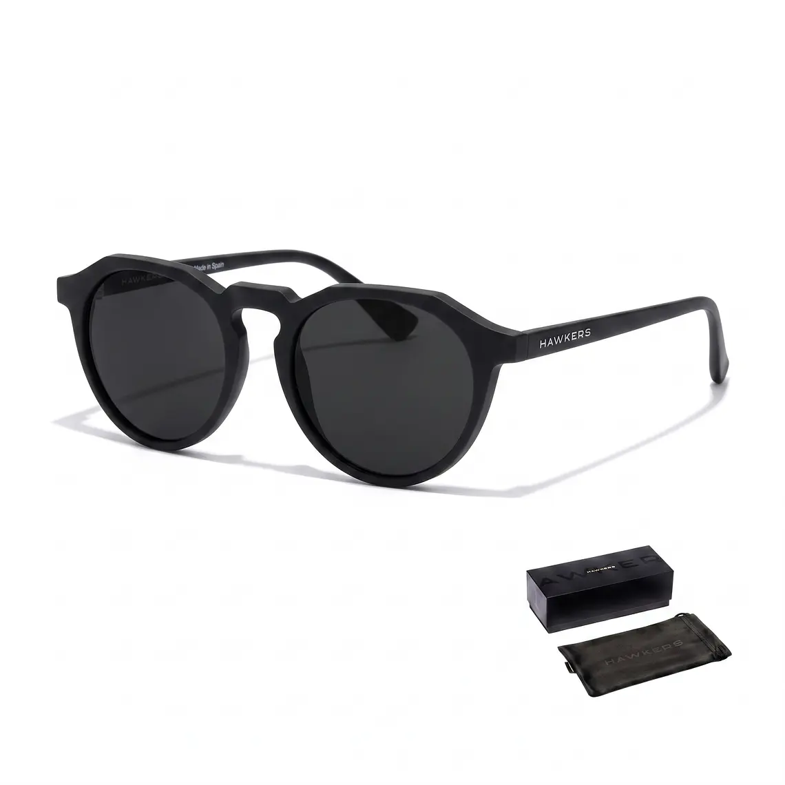 Lentes De Sol Polarizado Hawkers Warwick Raw Black HWRA21BBTP - Talla 51mm 1