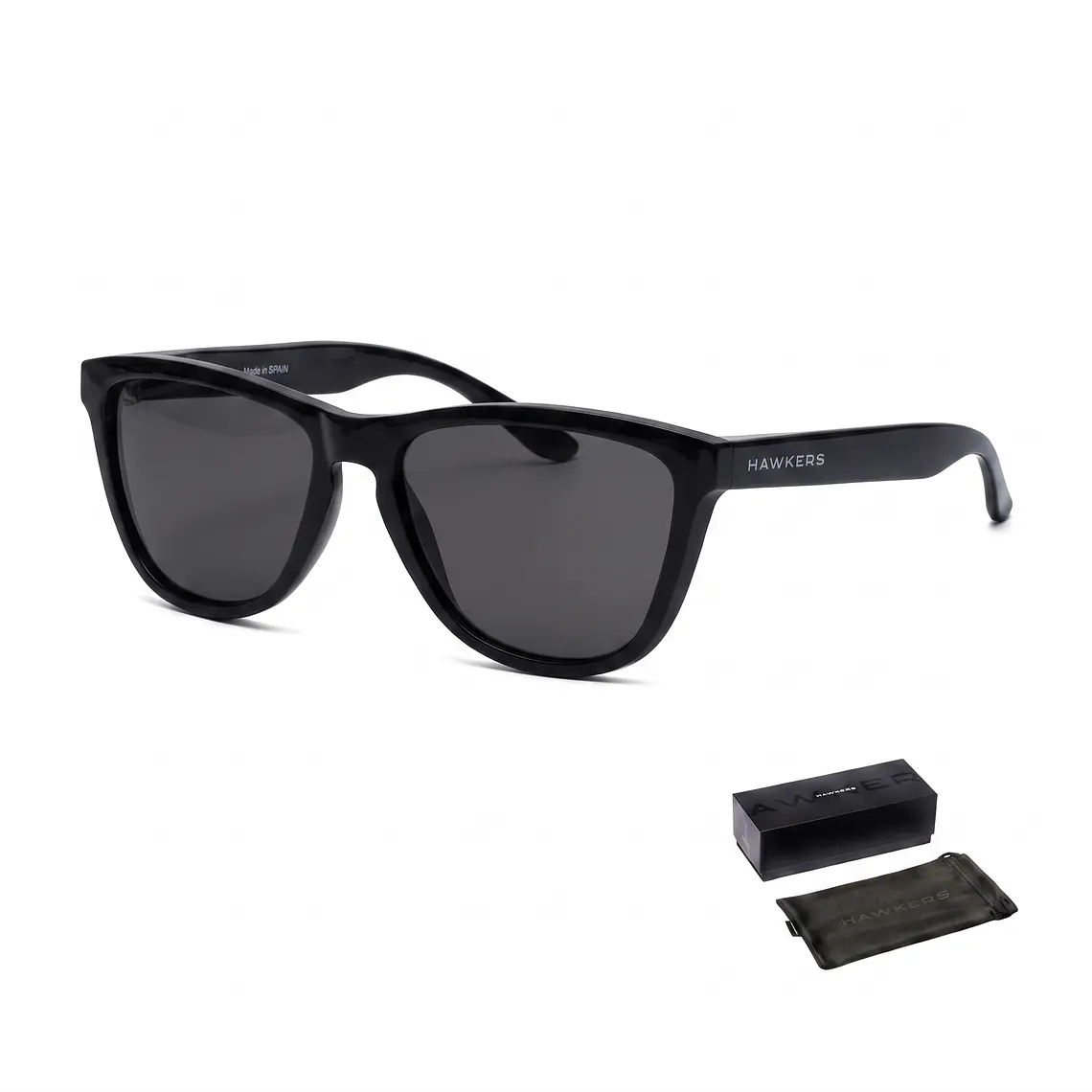 Lentes de Sol Polarizado Hawkers One Raw HONR21QBТР Negro - Talla 54mm 1