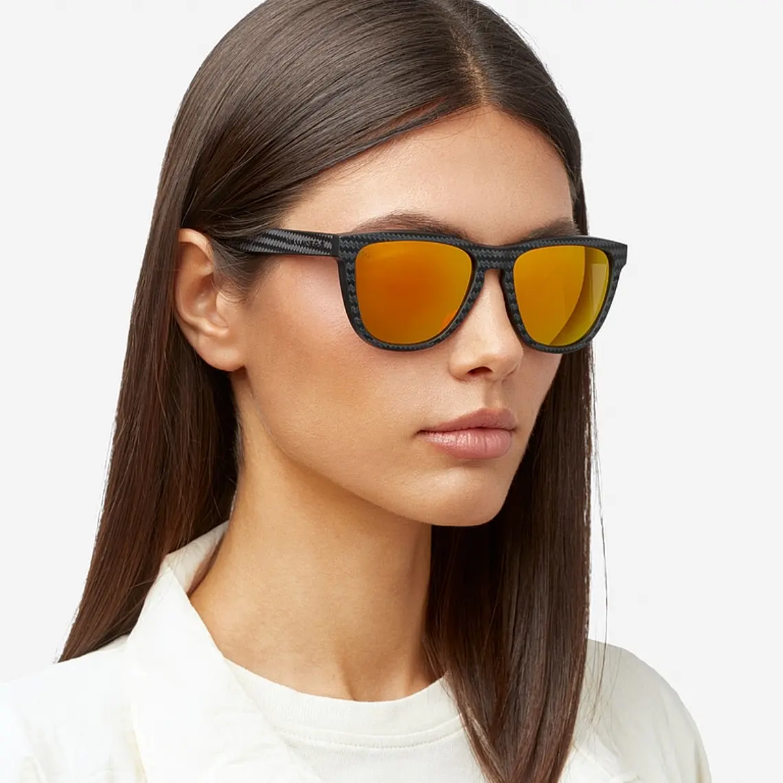 Lentes de Sol Polarizado Hawkers One Raw Carbono HONR21NOTP 8