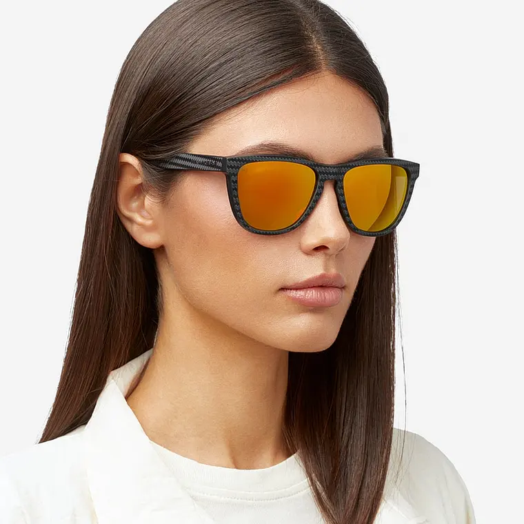 Lentes de Sol Polarizado Hawkers One Raw Carbono HONR21NOTP 8